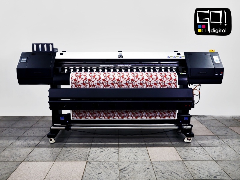 Сублимационный принтер GO!Digital WJ-740S Pro инсталлирован в демозале ГК «РУССКОМ»